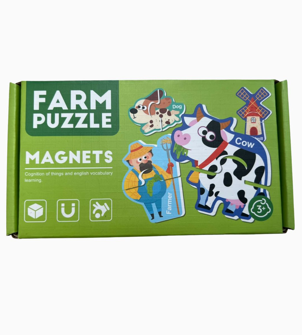 Vocabulary & Cognition of Things Magnet Puzzles