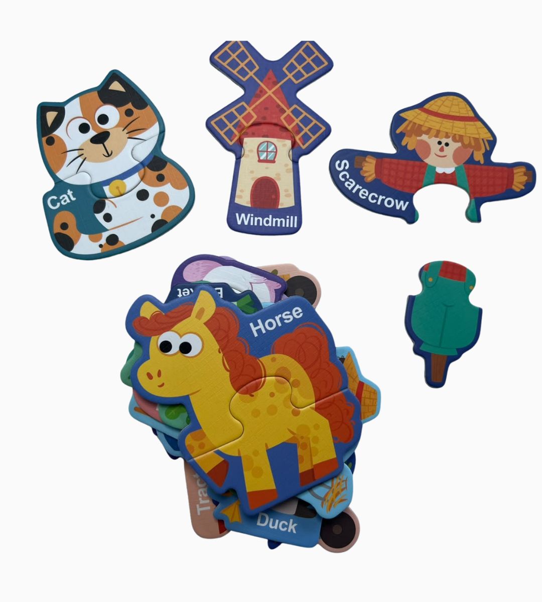 Vocabulary & Cognition of Things Magnet Puzzles