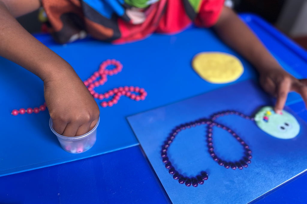 Beaded Wiggle Worm