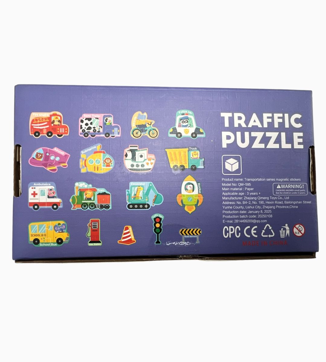 Vocabulary & Cognition of Things Magnet Puzzles
