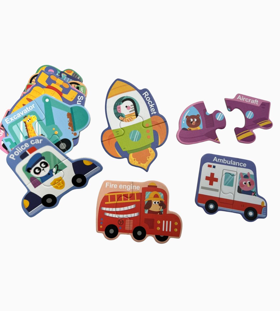 Vocabulary & Cognition of Things Magnet Puzzles