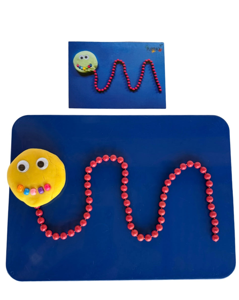 Beaded Wiggle Worm
