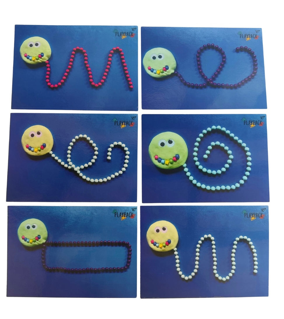 Beaded Wiggle Worm