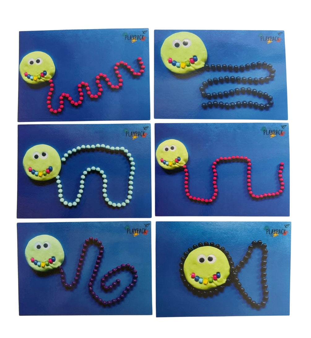Beaded Wiggle Worm