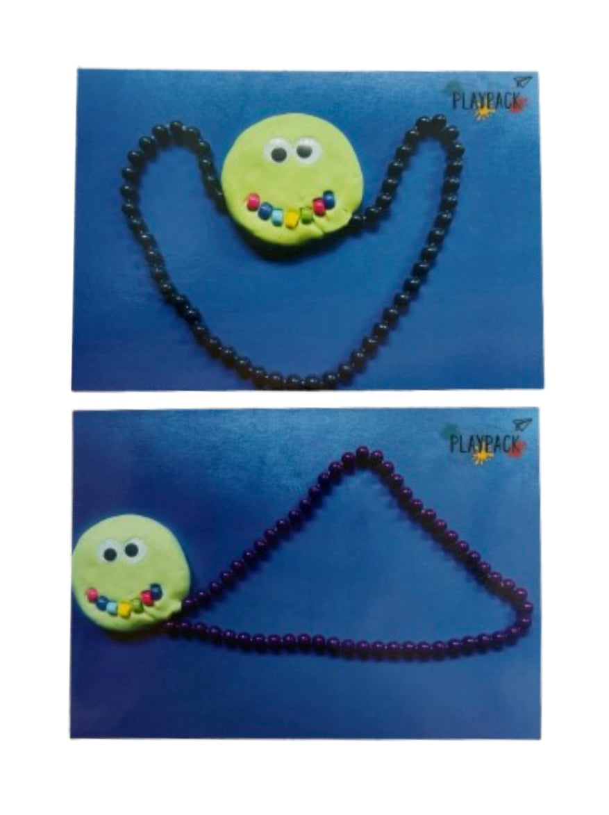 Beaded Wiggle Worm